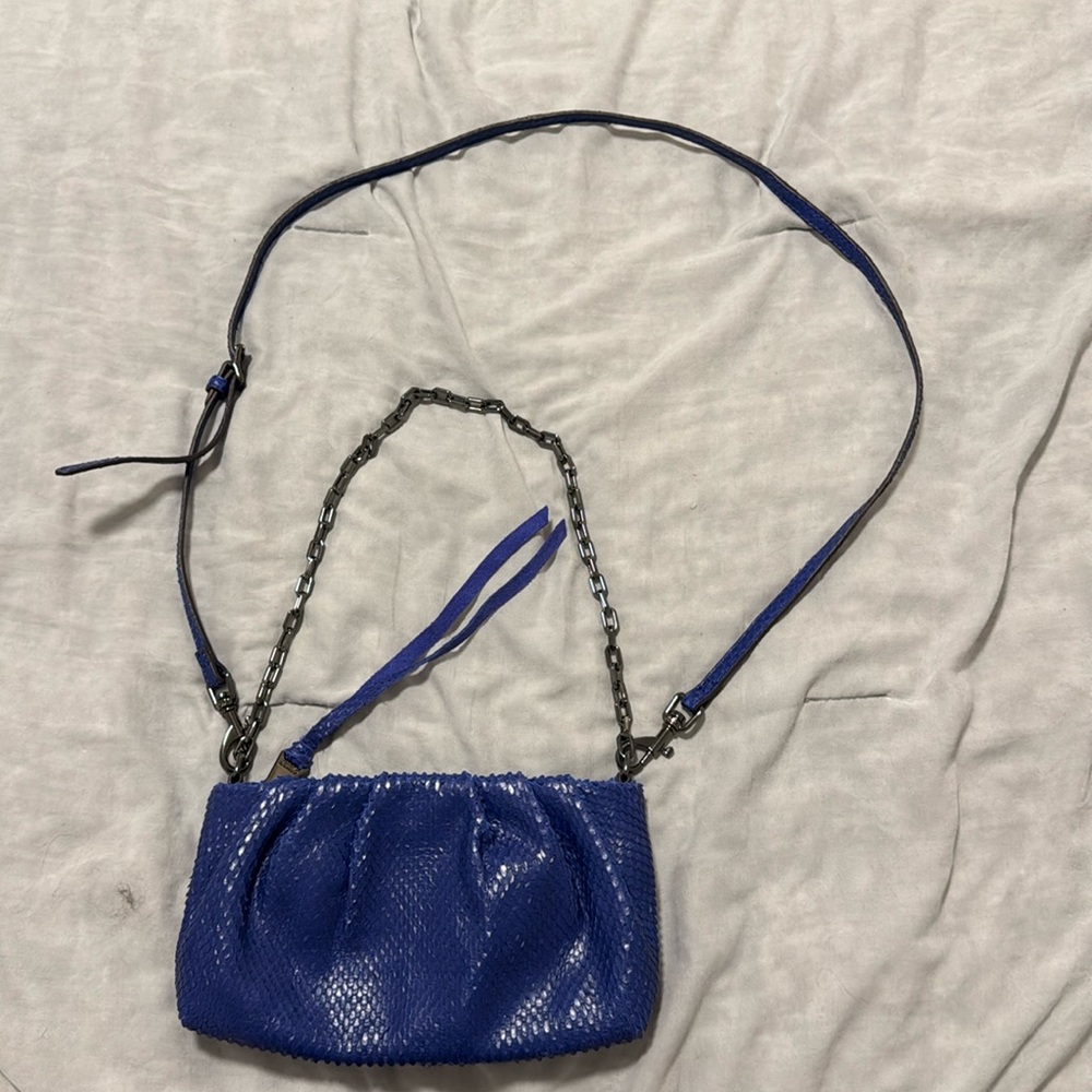 Aimee kestenberg cobalt blue shoulder bag